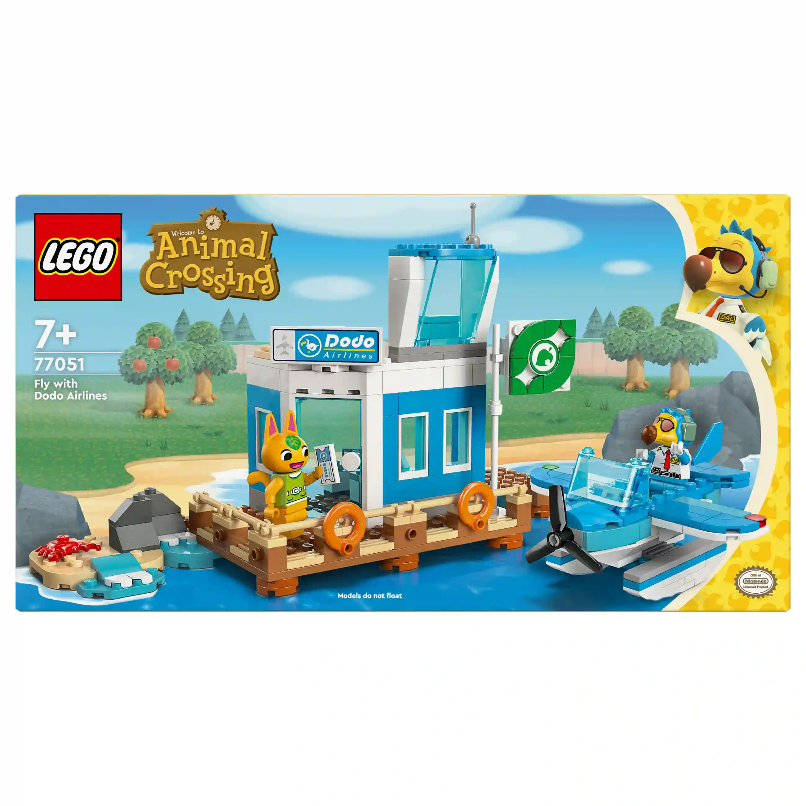 LEGO 77051 Animal Crossing Flieg mit Dodo Airlines Spielwaren