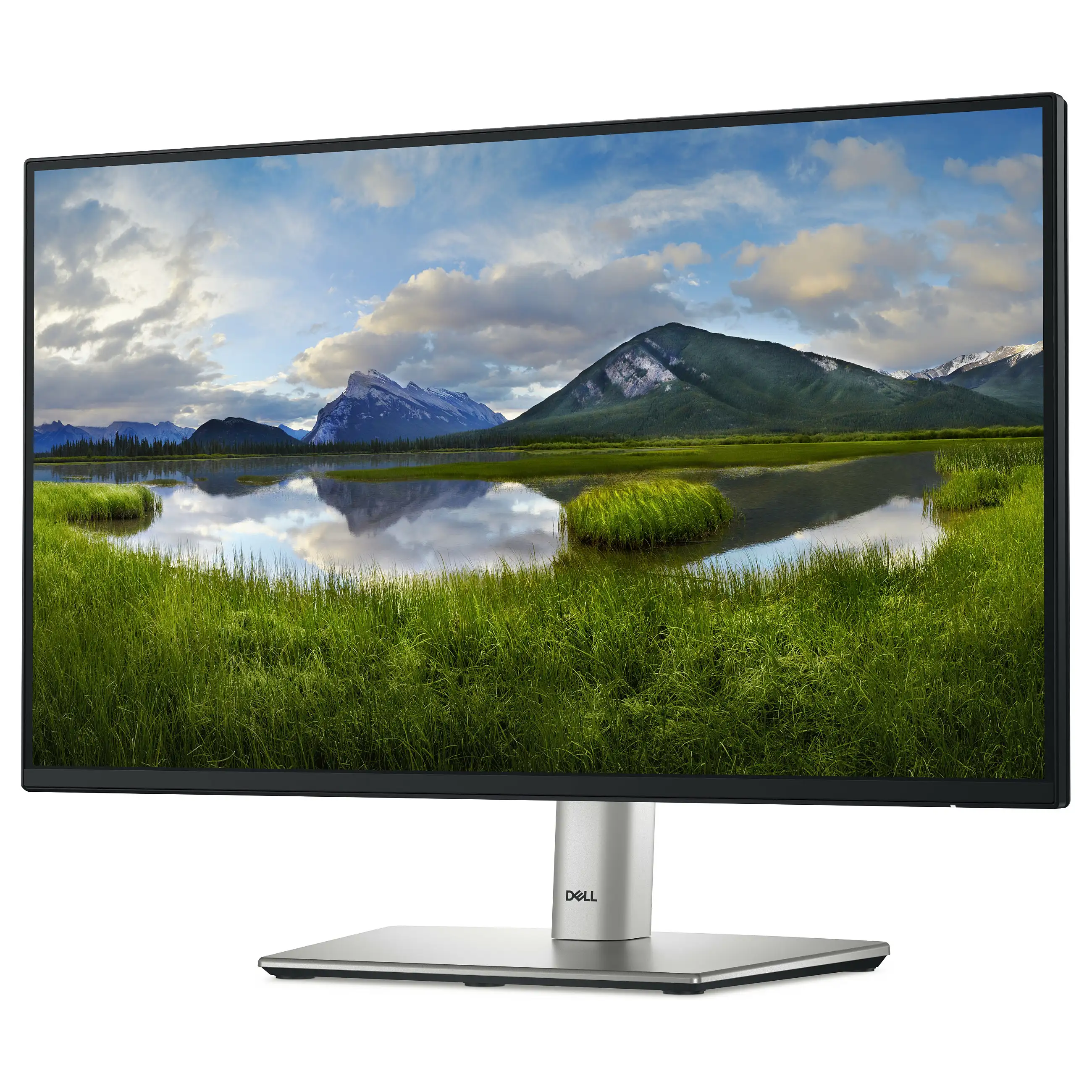 Dell 54 61cm 21 5Zoll  1920x1080   p2225h 16 9 fhd ips 5ms 100hz hdmi dp vga usb c black silver Monitore