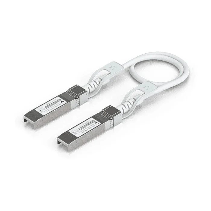 Ubiquiti UniFi Uplink Cable   SFP28   weiss   0 3m   UACC Uplink SFP28 0 3M Netzwerk