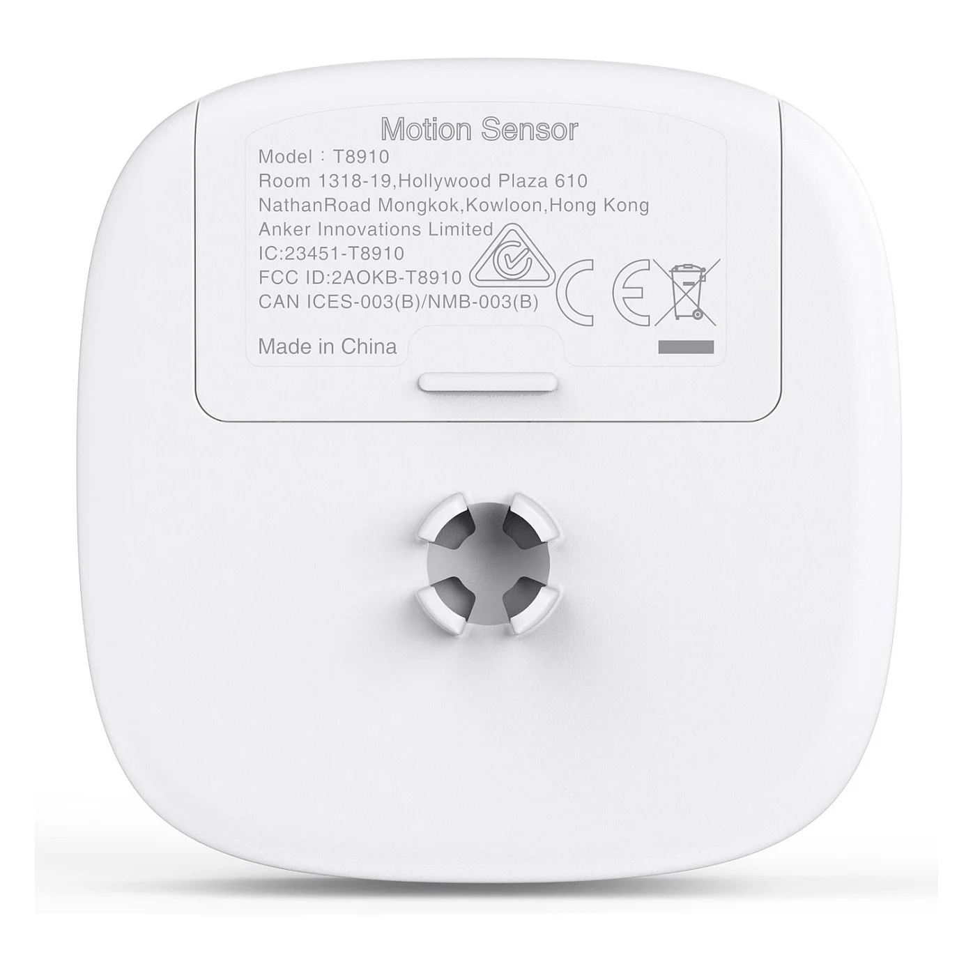 Eufy T8910021 Bewegungsmelder Kabellos Wandmontage Weiss   Smart Home Sicherheit Alarmanlagen & Bewegungsmelder