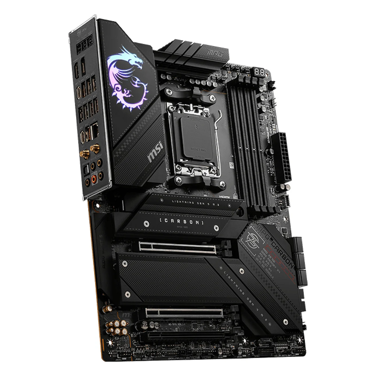 MSI MPG X670E CARBON WIFI Motherboard AMD X670 Sockel AM5 ATX PC-Zubehoer