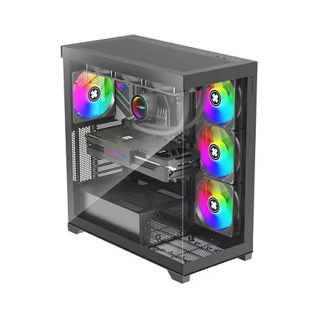 Xilence midi  xg171 gleam black x818 argb PC-Zubehör