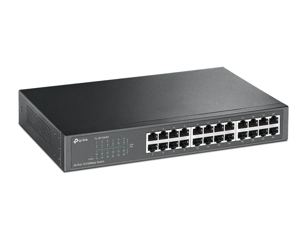 TP Link 24 port 10 100Mbit s Desktop Rackmount Switch Switches