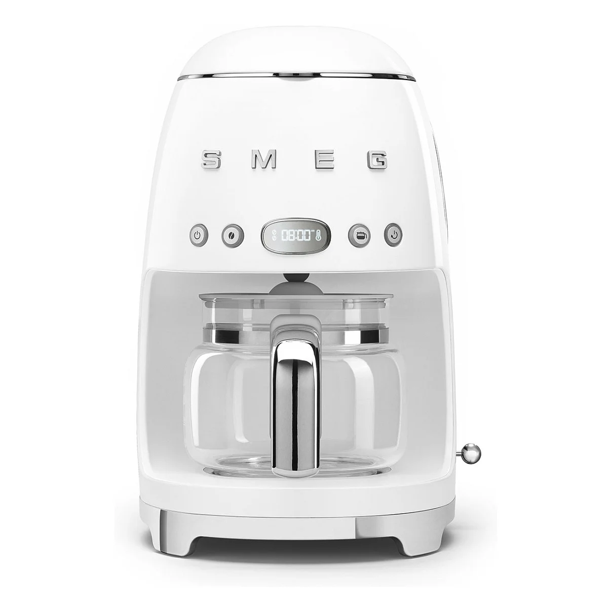 SMEG filter kaffeemaschine 50s style dcf02wheu  weiss Kuechenkleingeraete