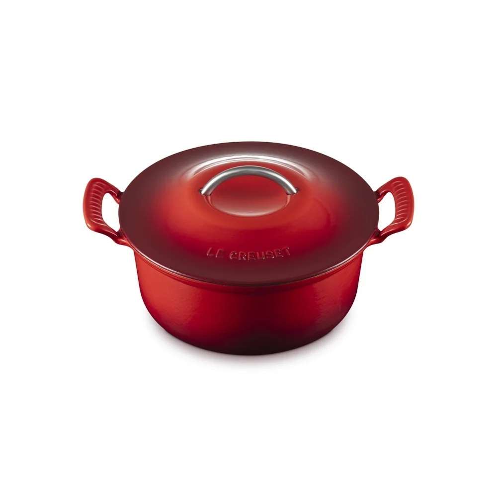 Le Creuset Braeter Heritage Modern  rund  26cm  kirschrot Pfannen & Toepfe