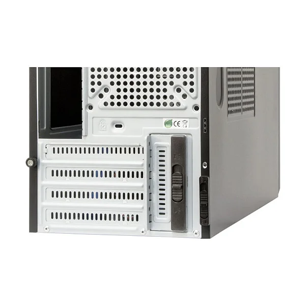 Chieftec CT 04B OP Mini Tower Gehaeuse Schwarz   Kompakt PC Gehaeuse PC-Komponenten