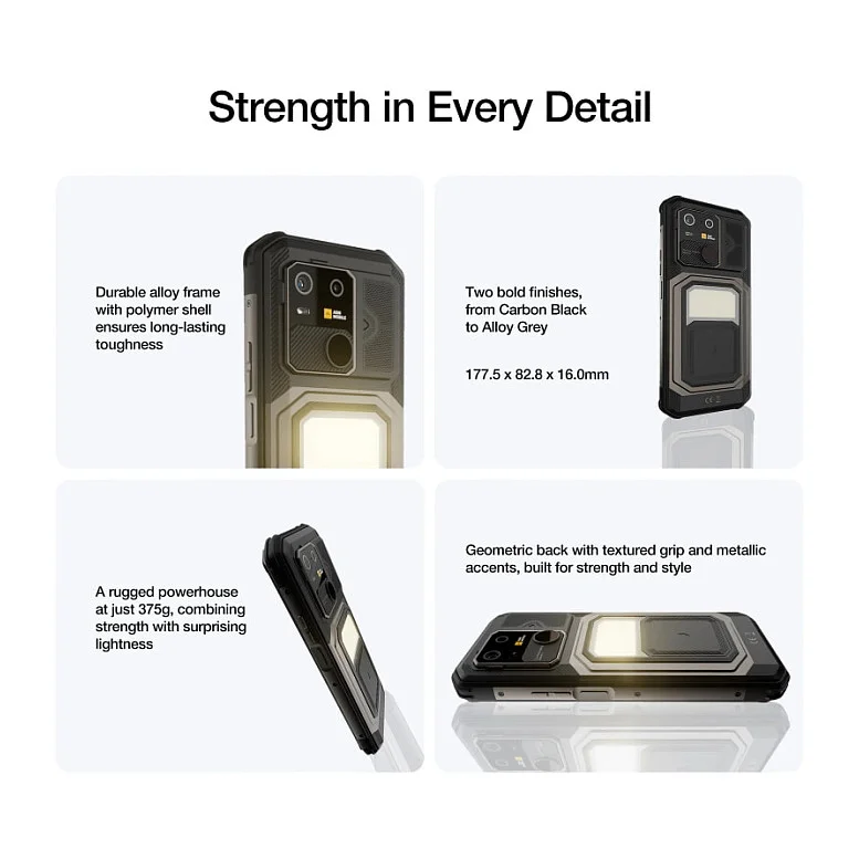 AGM MOBILE G3Pro Outdoor Smartphone 5G mit Waermebildkamera Smartphones