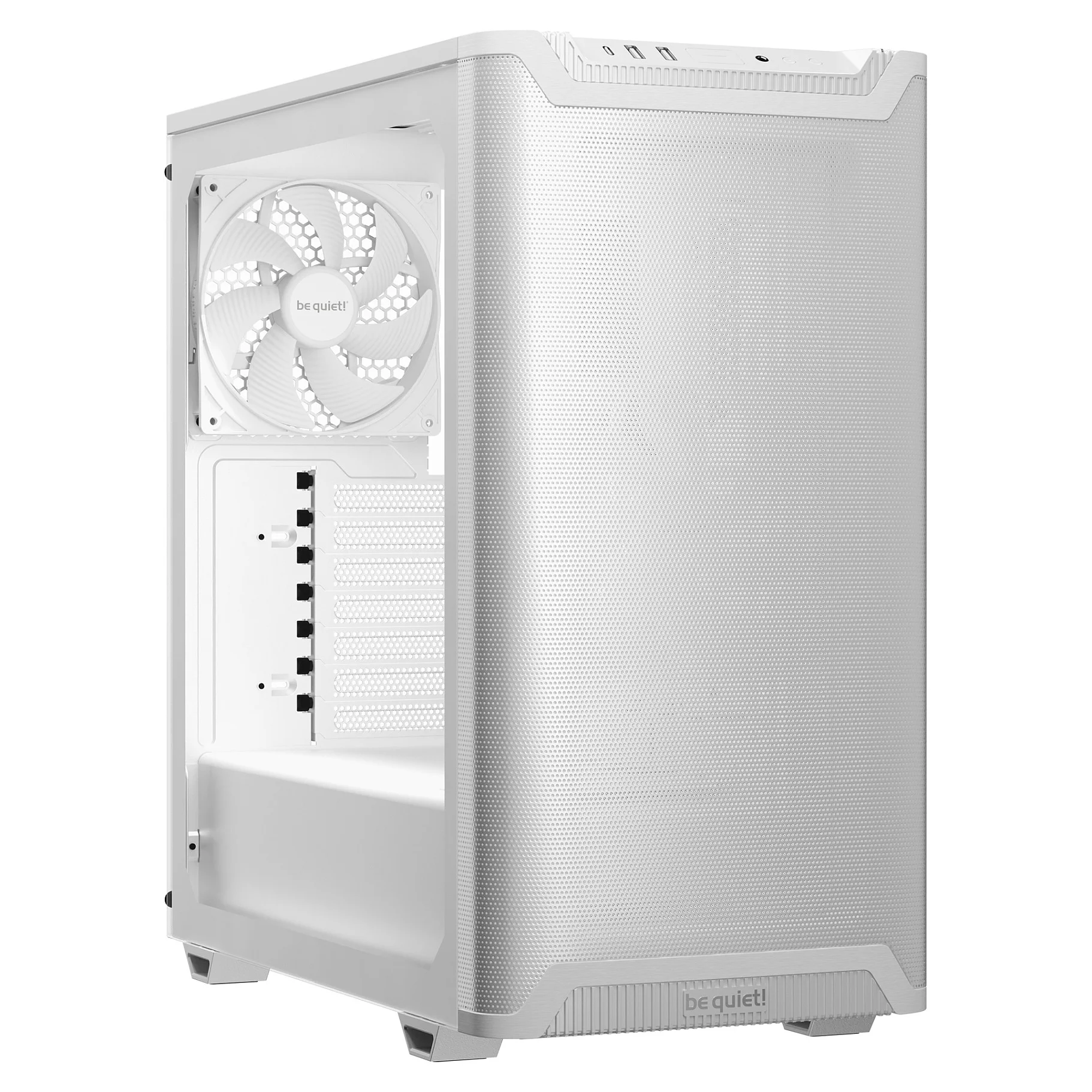 be quiet  PURE BASE 501 Airflow Window White Midi Tower Weiss PC-Komponenten