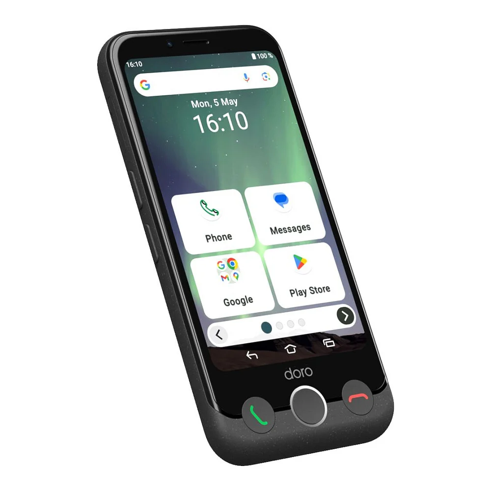 Doro Aurora A10 graphit 4 5Zoll 64GB Smartphones