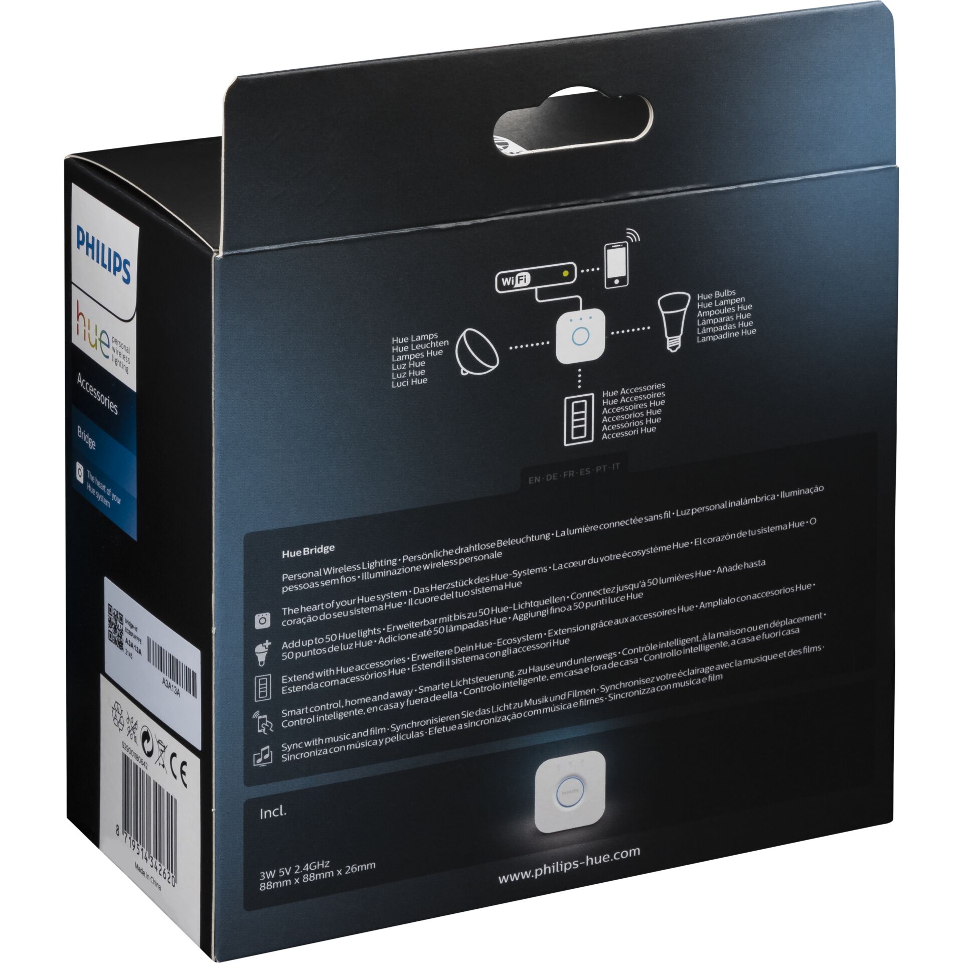 Philips Hue Bridge smarte Schaltzentrale weiss Steuerungszentralen & Gateways