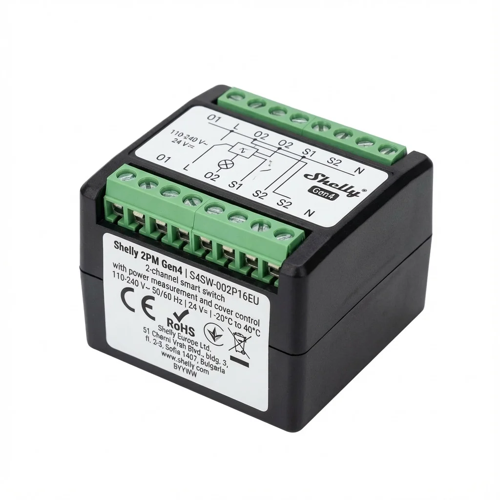 Shelly Relais 2PM Gen4 4er Pack Smart Home