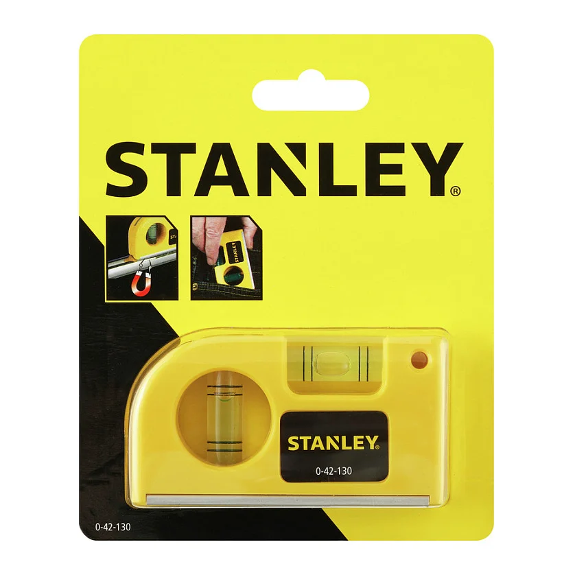 Stanley Taschenwasserwaage magnetisch Messwerkzeuge