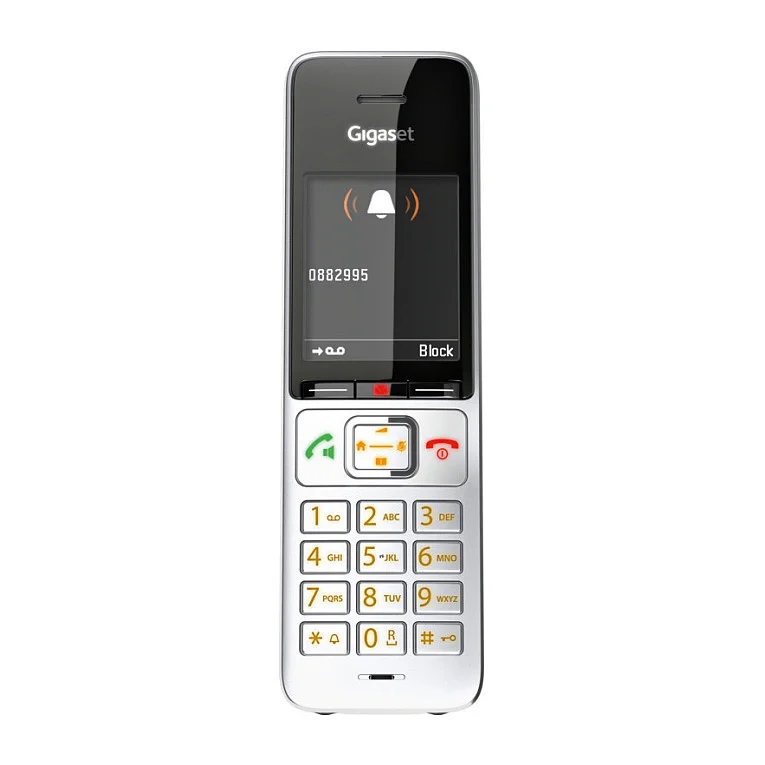 Gigaset COMFORT 500A Duo Schnurlostelefon DECT Anrufbeantworter weiss Telefon