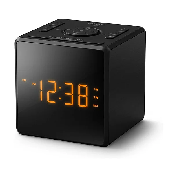 Philips TAR4500 10 Wecker Digitaler Wecker Schwarz Video & Audio