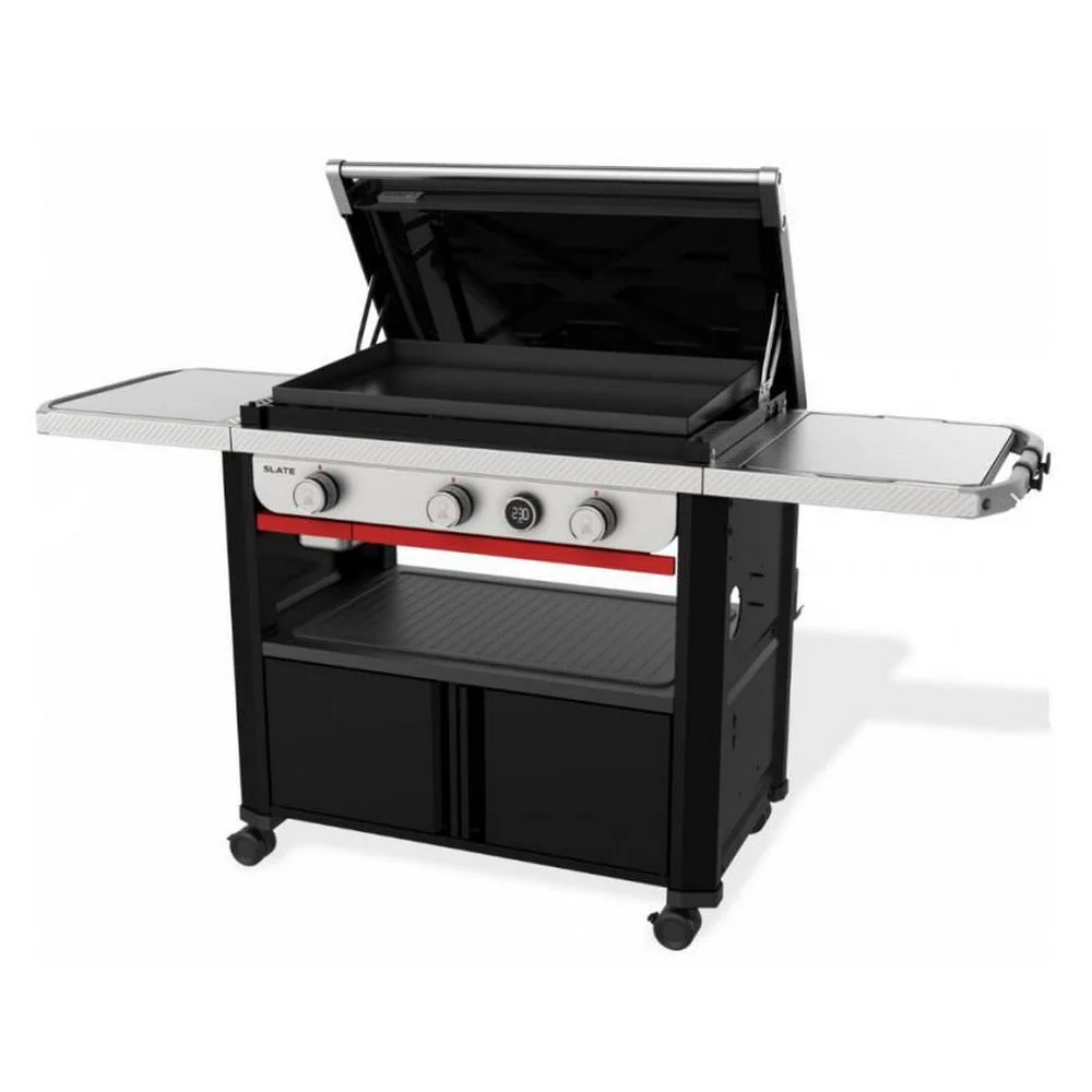 Weber Gasgrill Slate GPD  76cm Premium Plancha  black Grills