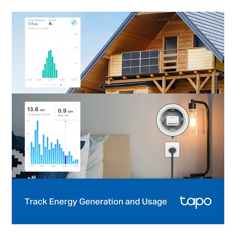 TP Link TAPO S110E UN  Smart Home Aktor Schaltaktor 7 Kanaele Smart Home