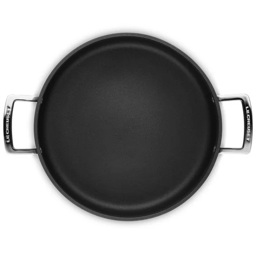 Le Creuset Toughened Non Stick NonStick Sauteuse with Glass Lid 28cm  51113280010500  Kuechenkleingeraete