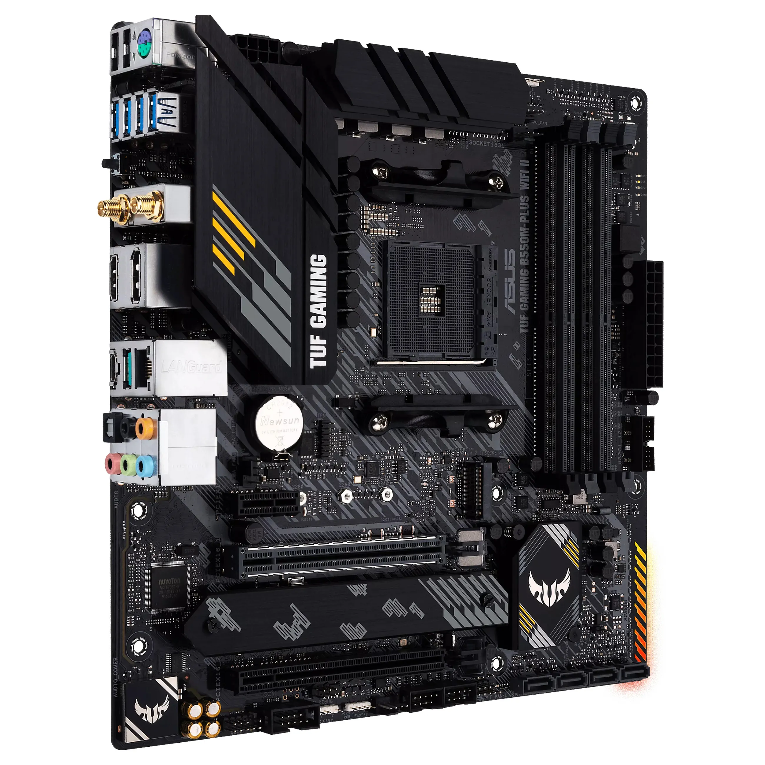 ASUS MB TUF GAMING B550M PLUS  WI FI II   AMD AM4 DDR4 ATX  PC-Zubehoer