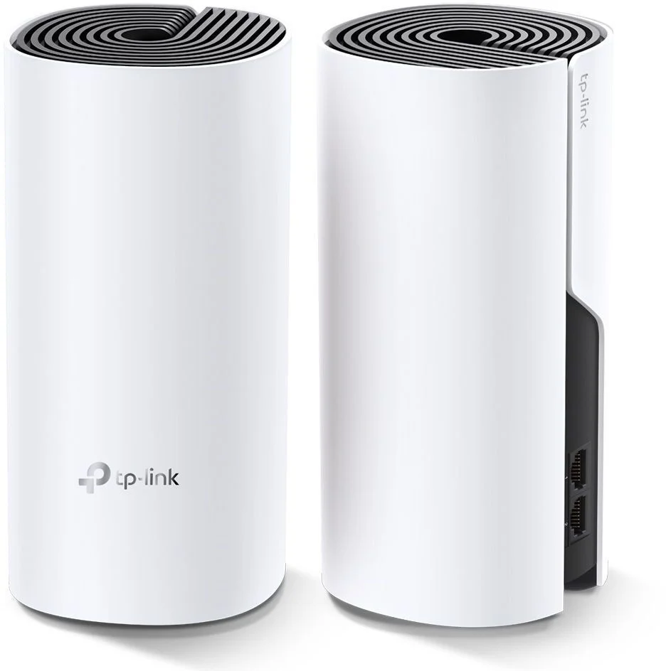 TP Link DECO M4 WLAN System 2er Pack   Mesh WiFi   Dual Band   2 Router   Weiss Access Points