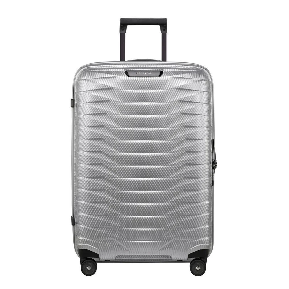 SAMSONITE 4 Rollen Trolley Proxis Spinne  68 cm  silber Taschen & Rucksaecke