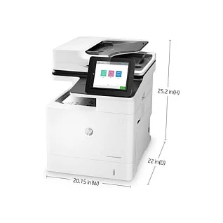 HP L LaserJet Enterprise MFP M635h Laser Multifunktionsdrucker 3in1 A4 LAN Duplex ADF Drucker & Scanner