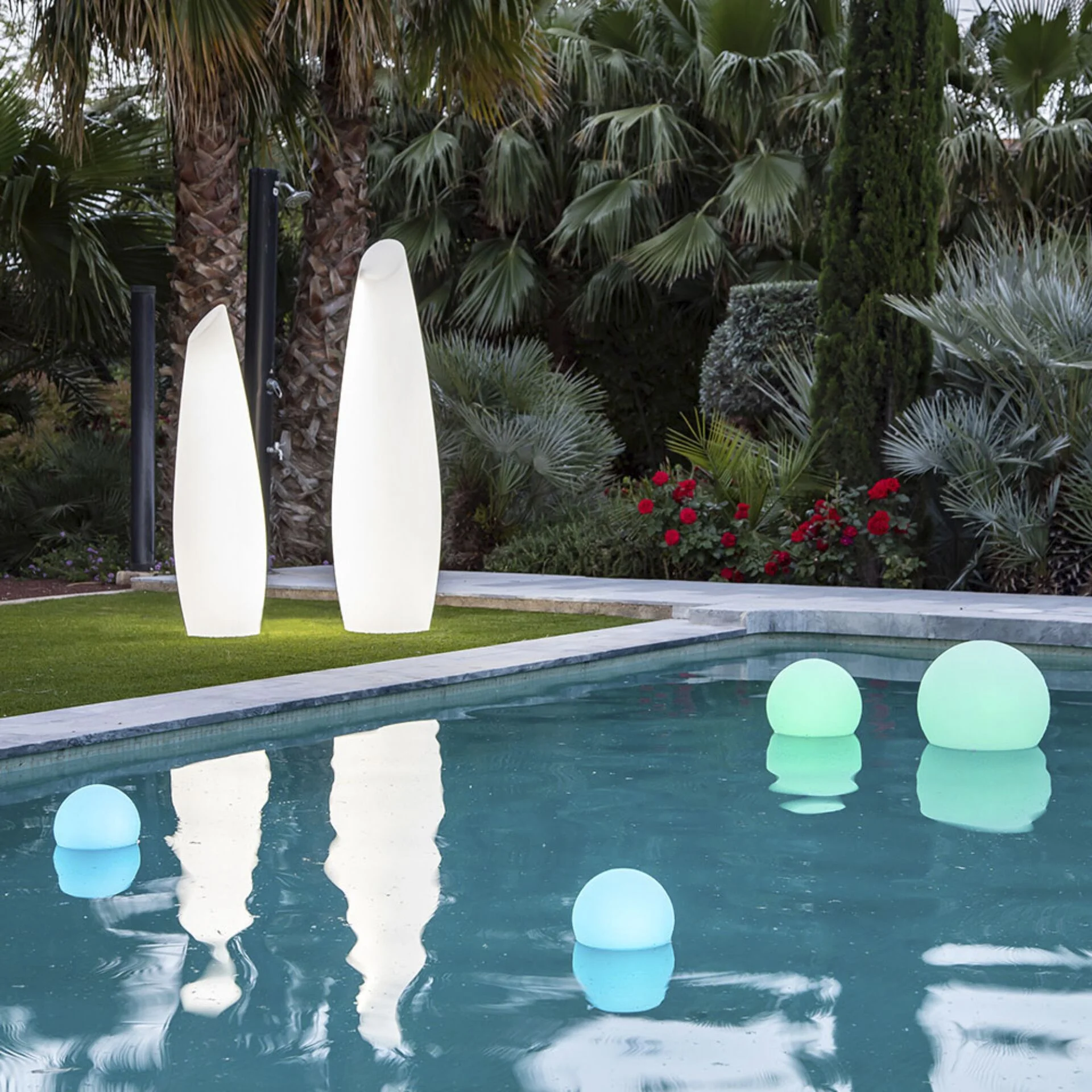 Newgarden Buly 30 LED Solar schwimmend IP68 Beleuchtung