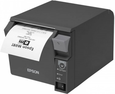 Epson TM T70II   Belegdrucker   Thermozeile   8 cm Rolle   1 Drucker & Scanner