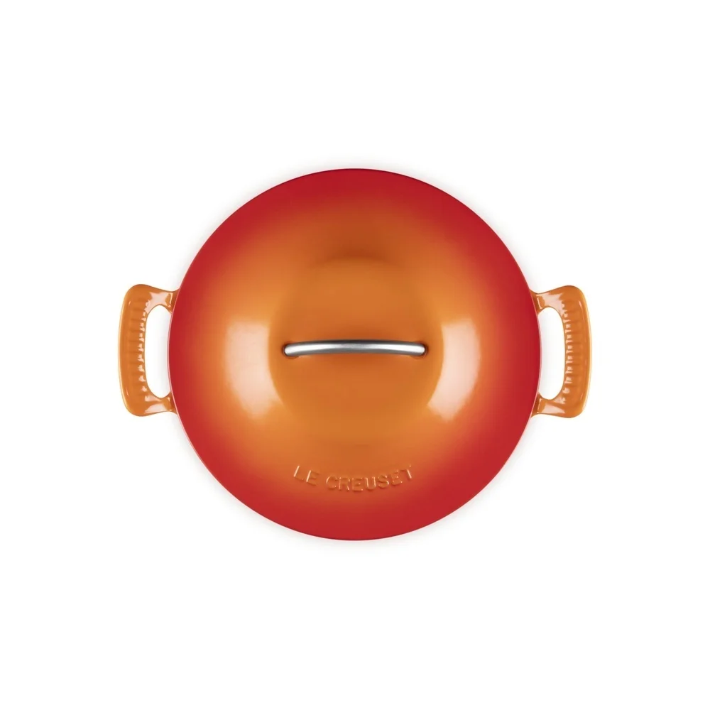 Le Creuset Braeter Heritage Modern  rund  26cm  ofenrot Pfannen & Toepfe