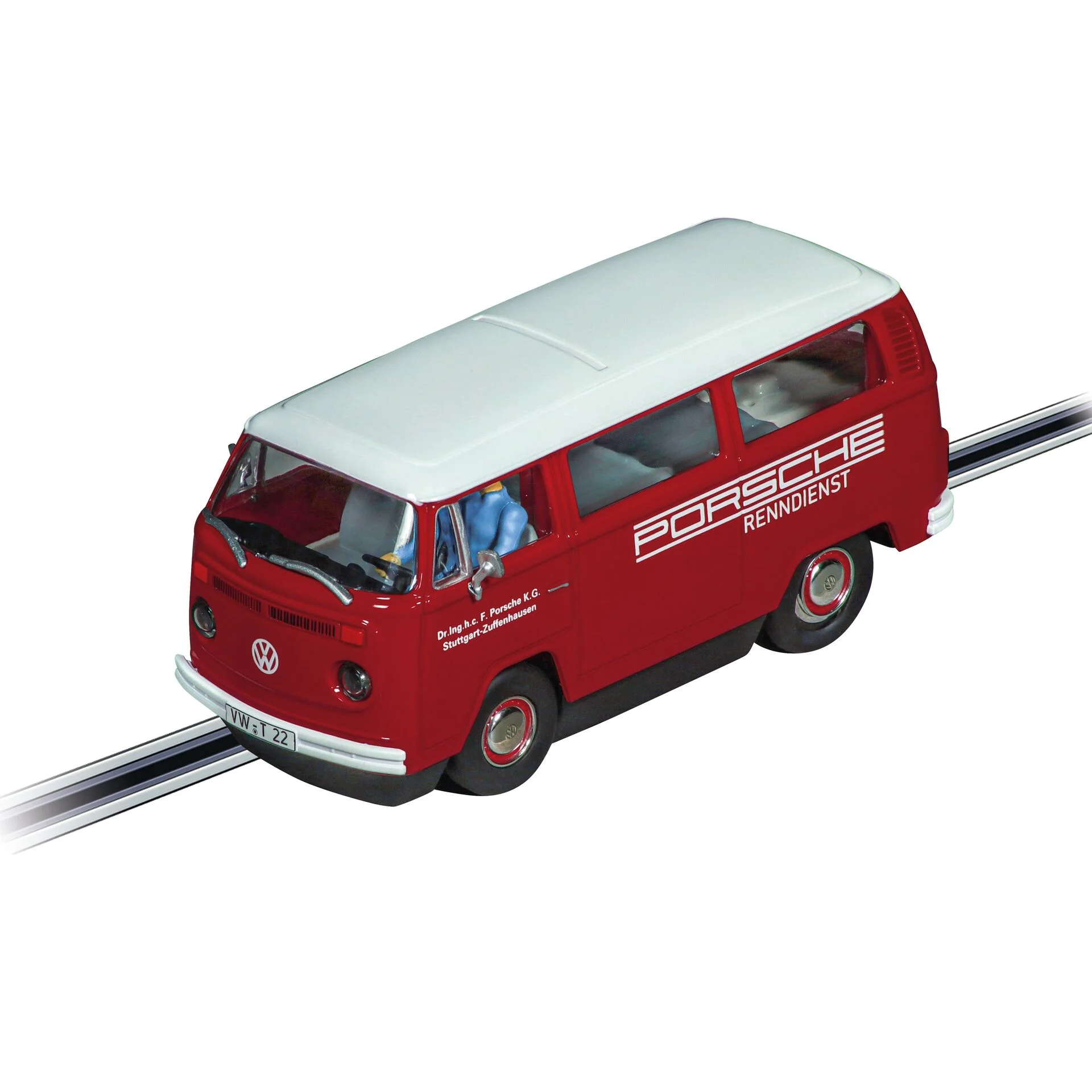 Carrera Digital 132 20031096 VW Bus T2b Porsche Renndienst Elektronikspielzeug