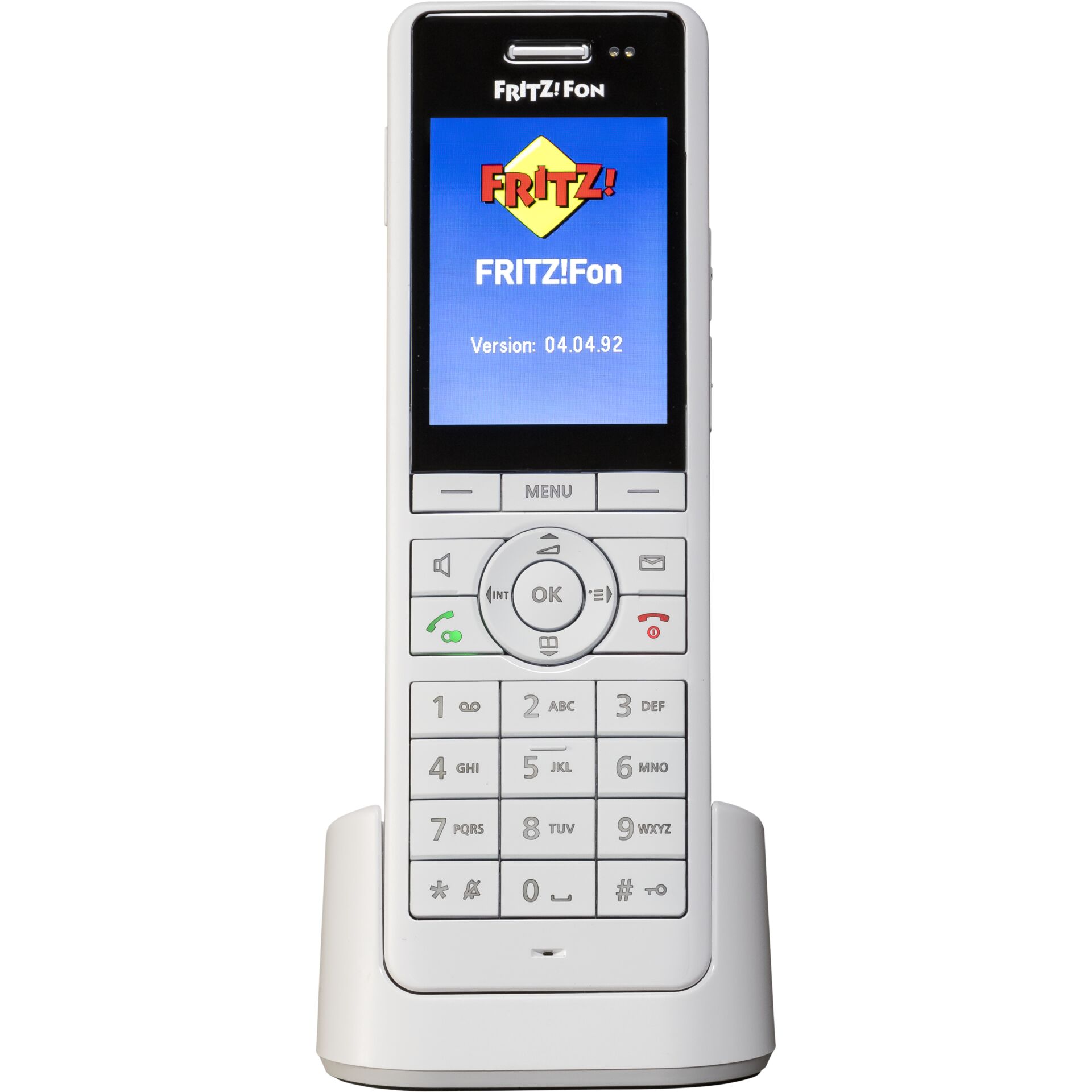 Fon FRITZ X6 DECT Telefon Anrufer Identifikation Weiss