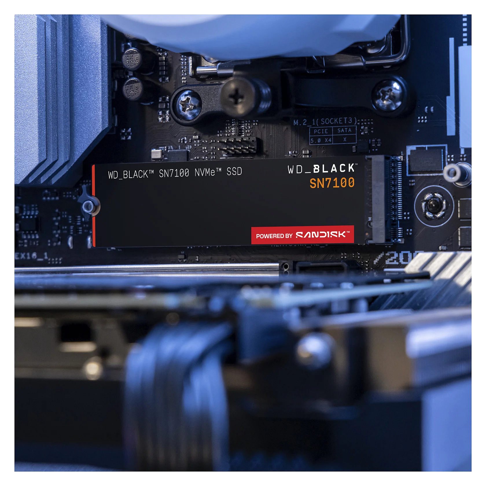 Western Digital Black SSD 1TB SN7100 NVMe WDS100T4X0E Speichermedien
