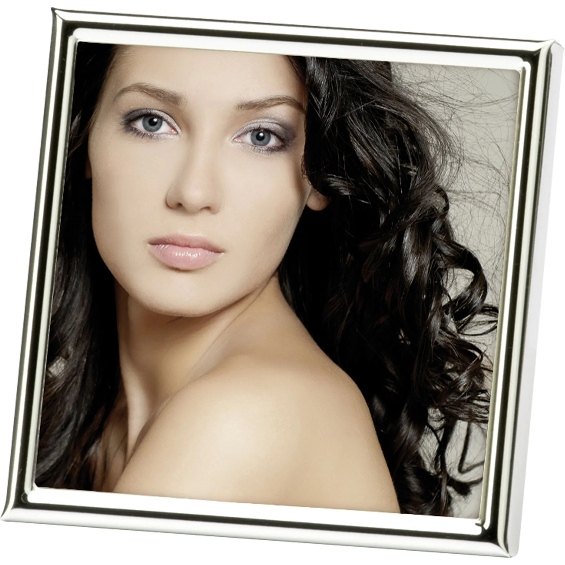 Walther Chloe silber 9x9 Portrait WD099S Bilderrahmen