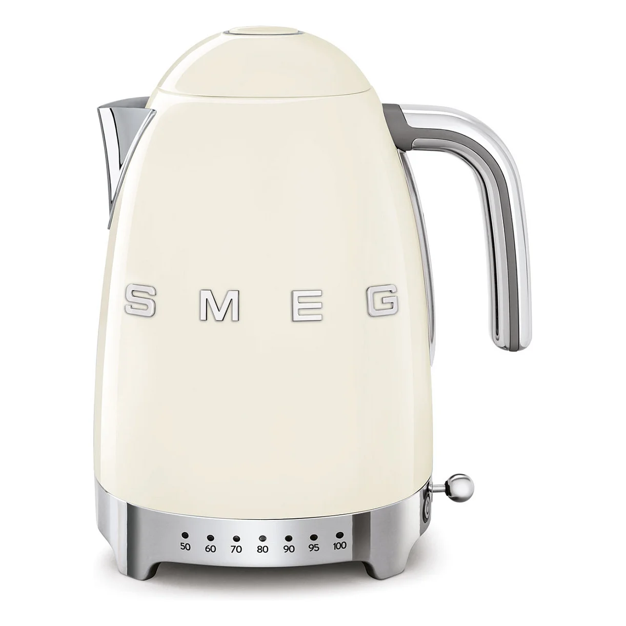 SMEG wasserkocher 50s style klf04creu  creme Kuechenkleingeraete