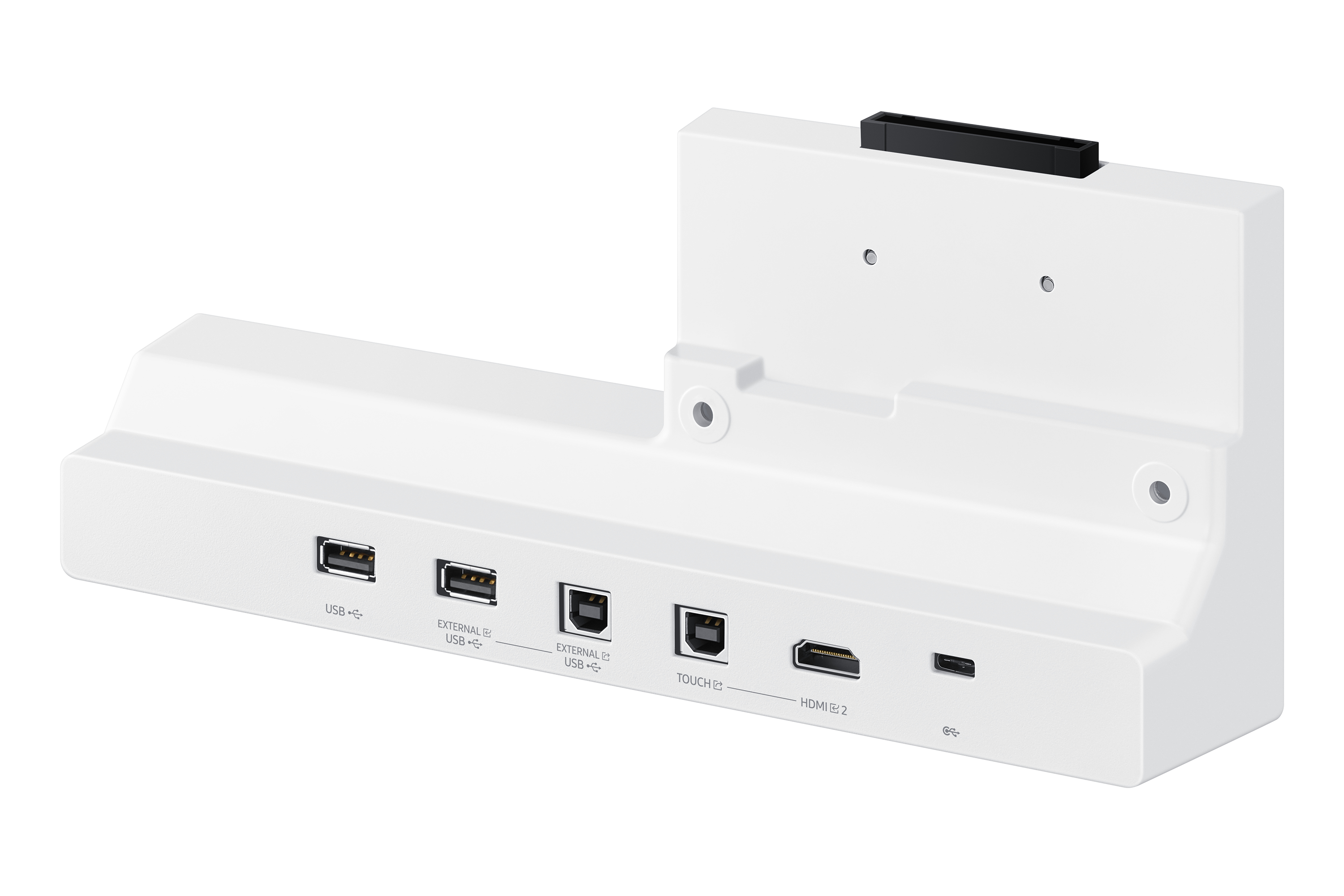 Samsung 165cm 65    3840x2160   flip pro wm65b 16 9 lcd hdmi displayport usb c speaker 4k uhd multitouch white gray Monitore