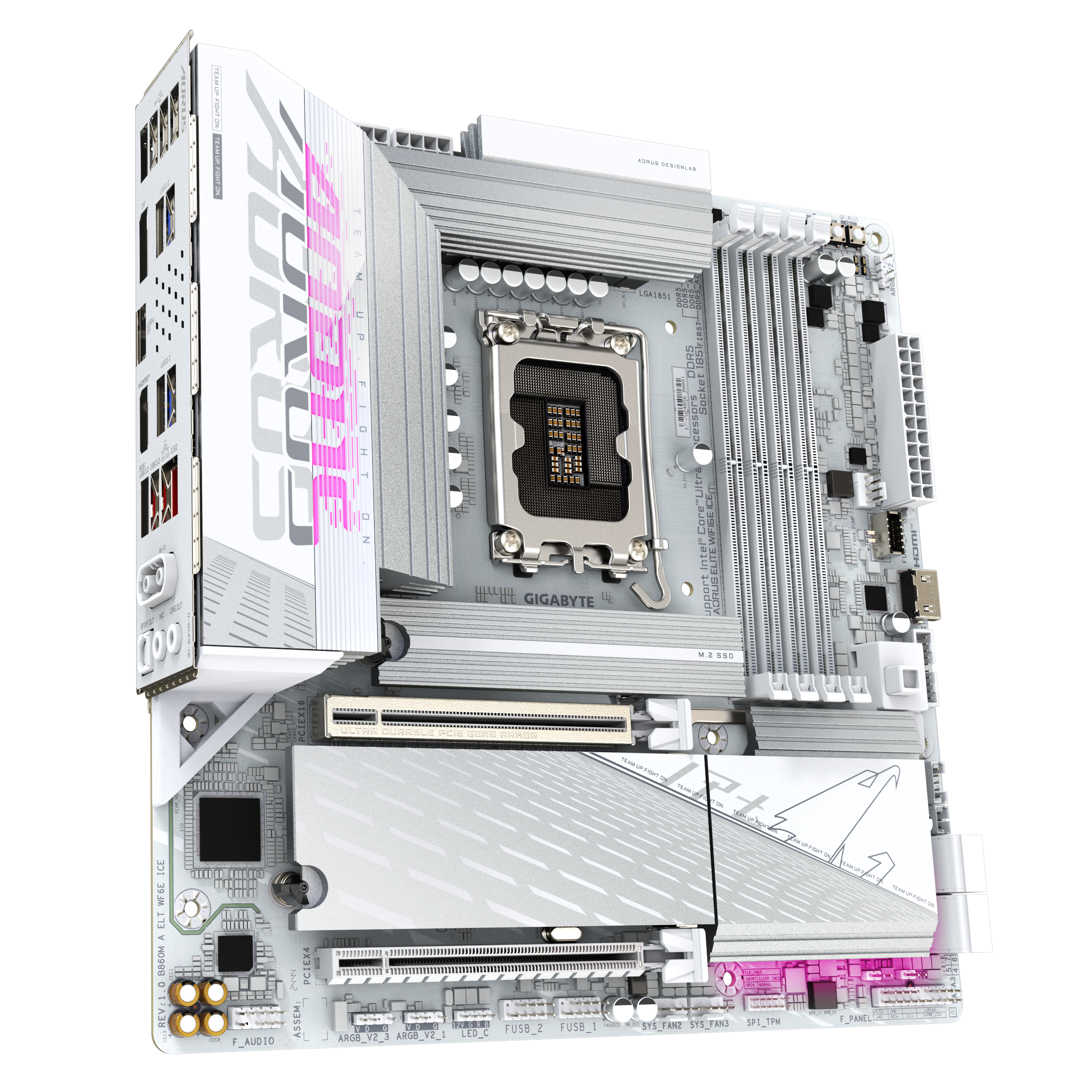 Gigabyte LGA1851 B860M AORUS ELITE WF6E ICE PC-Zubehoer