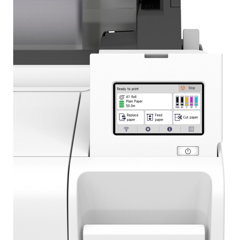 Canon imagePROGRAF TM 340 Grossformatdrucker DIN A0 36Zoll USB LAN WLAN 5 Farben Drucker & Scanner
