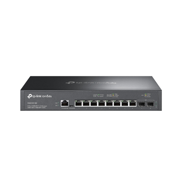TP Link Omada SG3210X M2 Netzwerk Switch Managed L2  2 5G Ethernet  100 1000 2500  1U Schwarz Switches