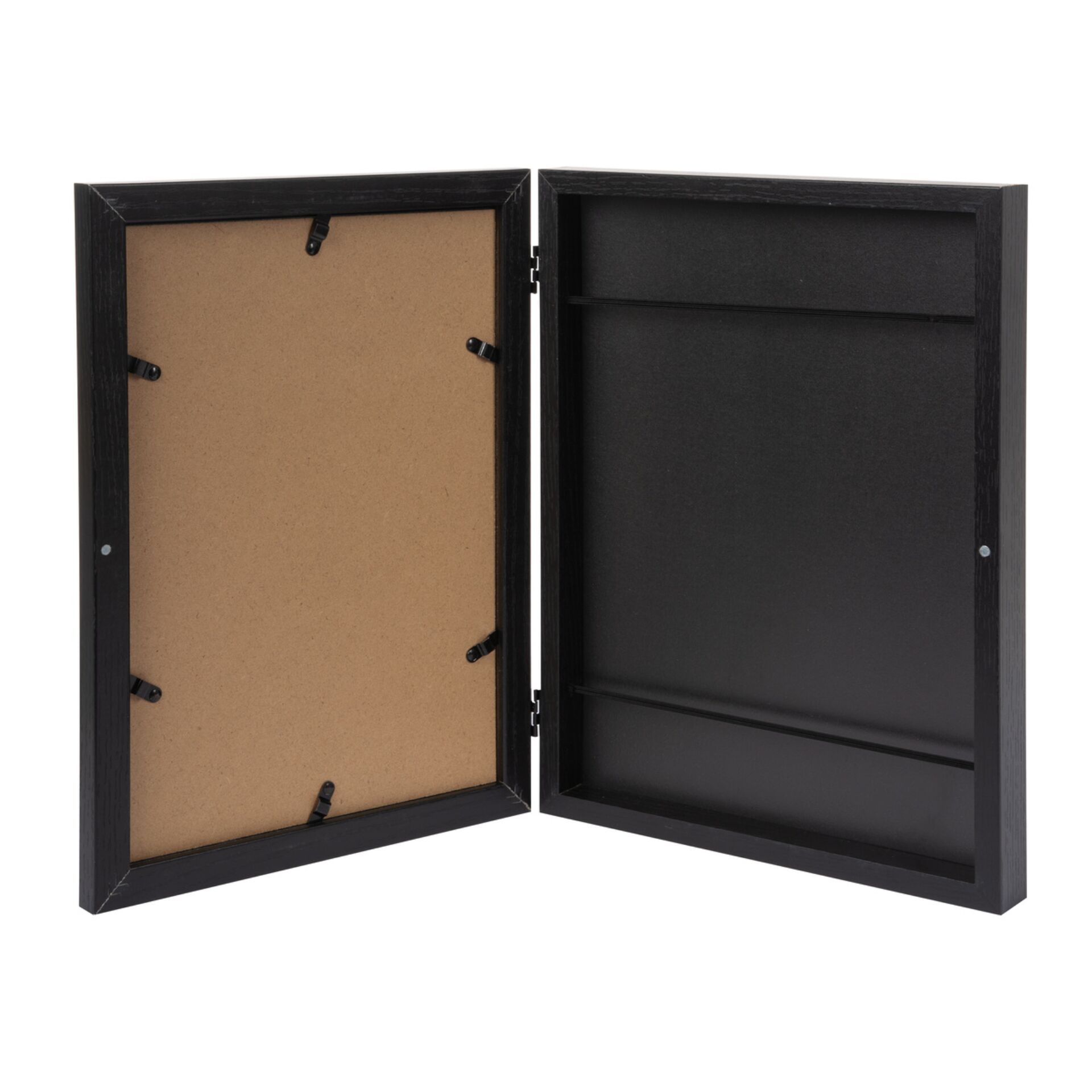 Goldbuch Kunst Bilderrahmen Holz DIN A4 sw Magnetverschl 920165