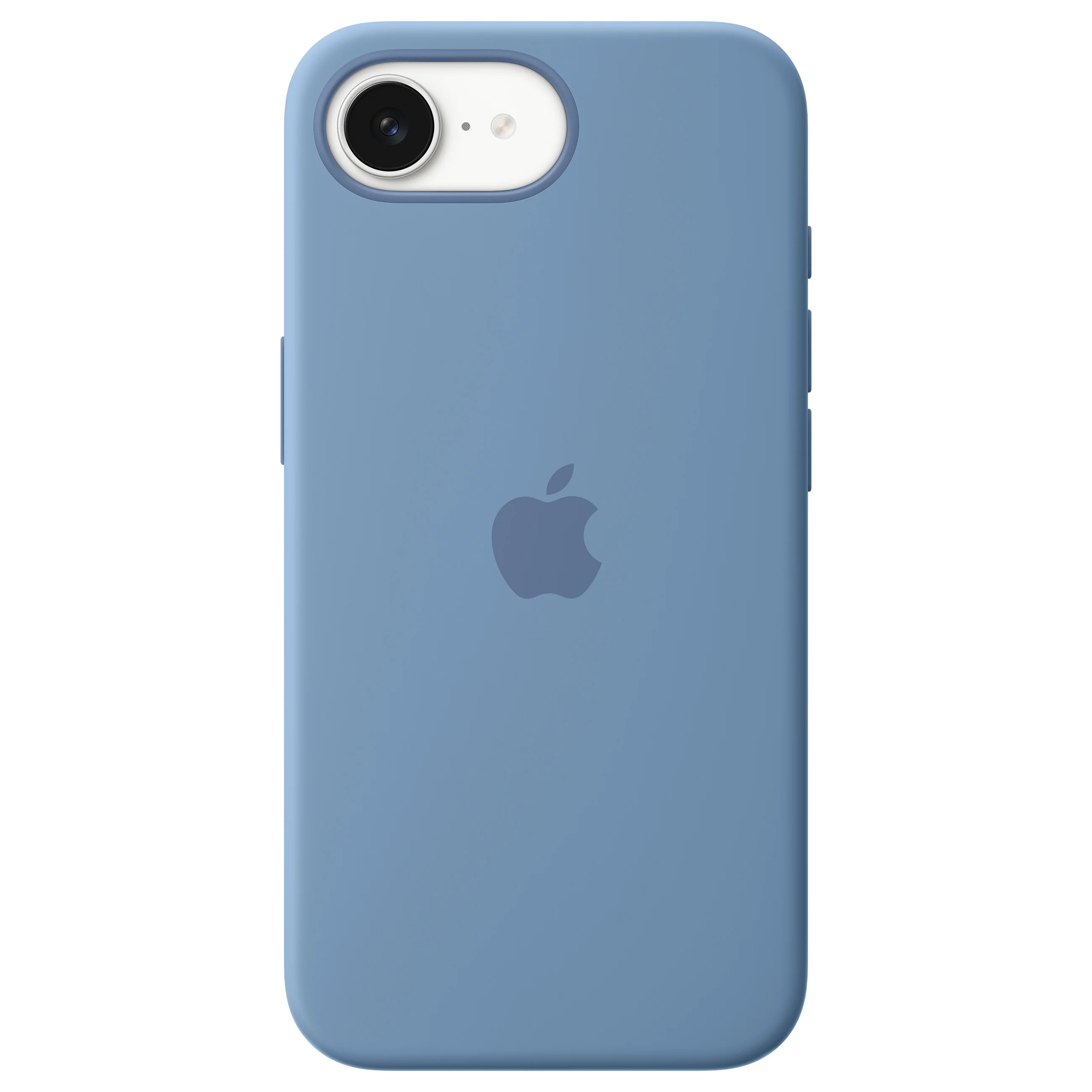 Apple iphone16e silicone case winter blue Notebook & Tablet Zubehoer