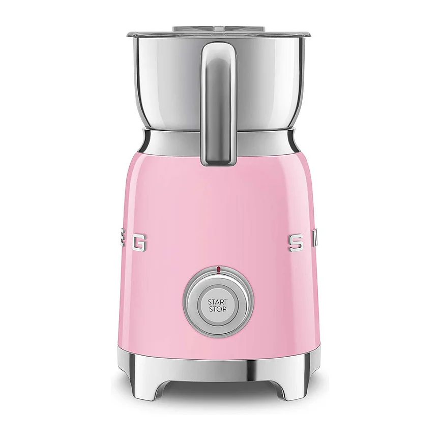 SMEG milchaufschaeumer 50 s style pink Kuechenkleingeraete