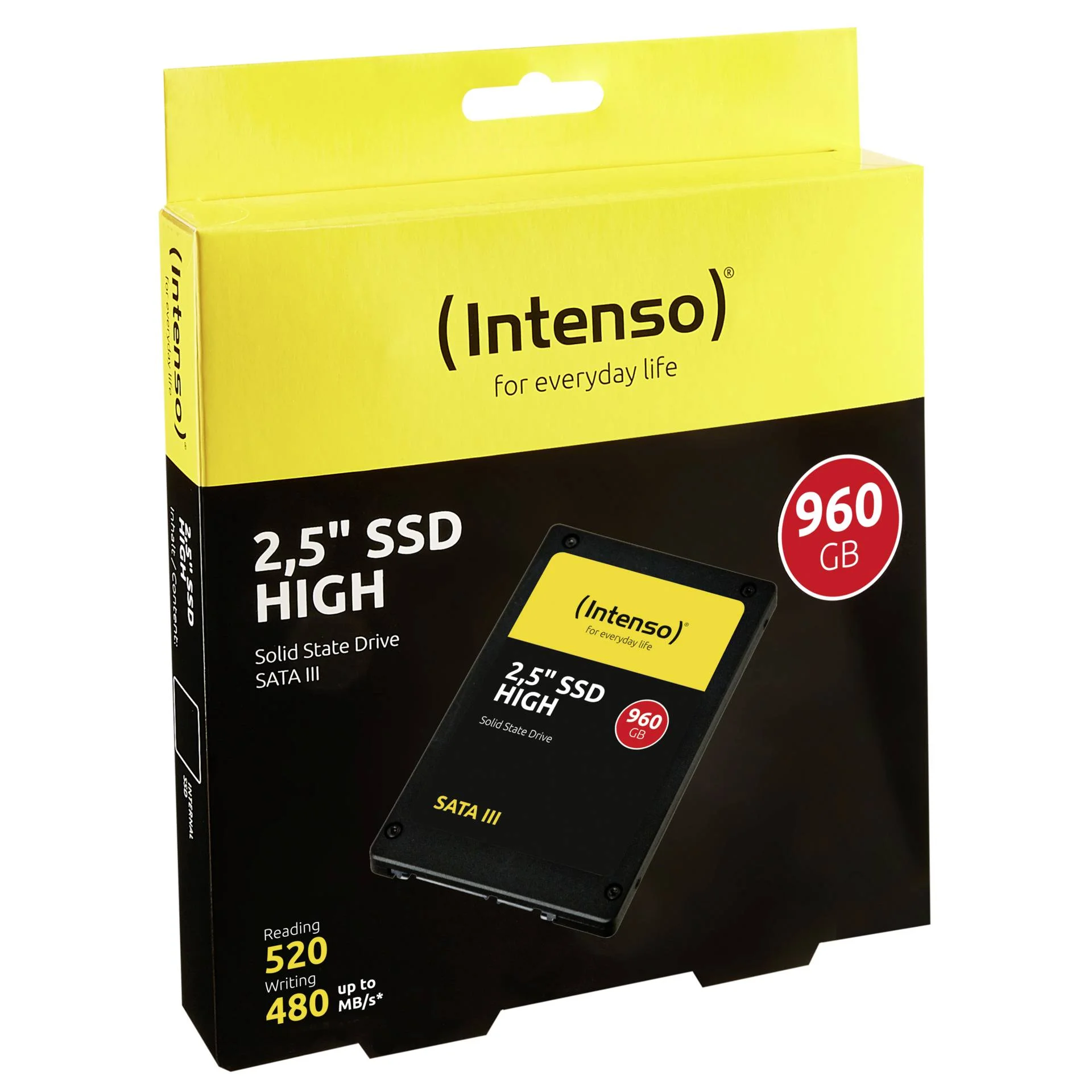 Intenso 2 5 SSD HIGH 960GB SATA III Speichermedien