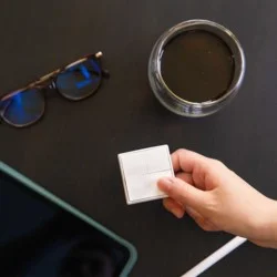 Shelly Plug   Play ZollBlu WallZoll Switch 4 Wandtaster 4 fach 16 Aktionen Weiss Smart Home