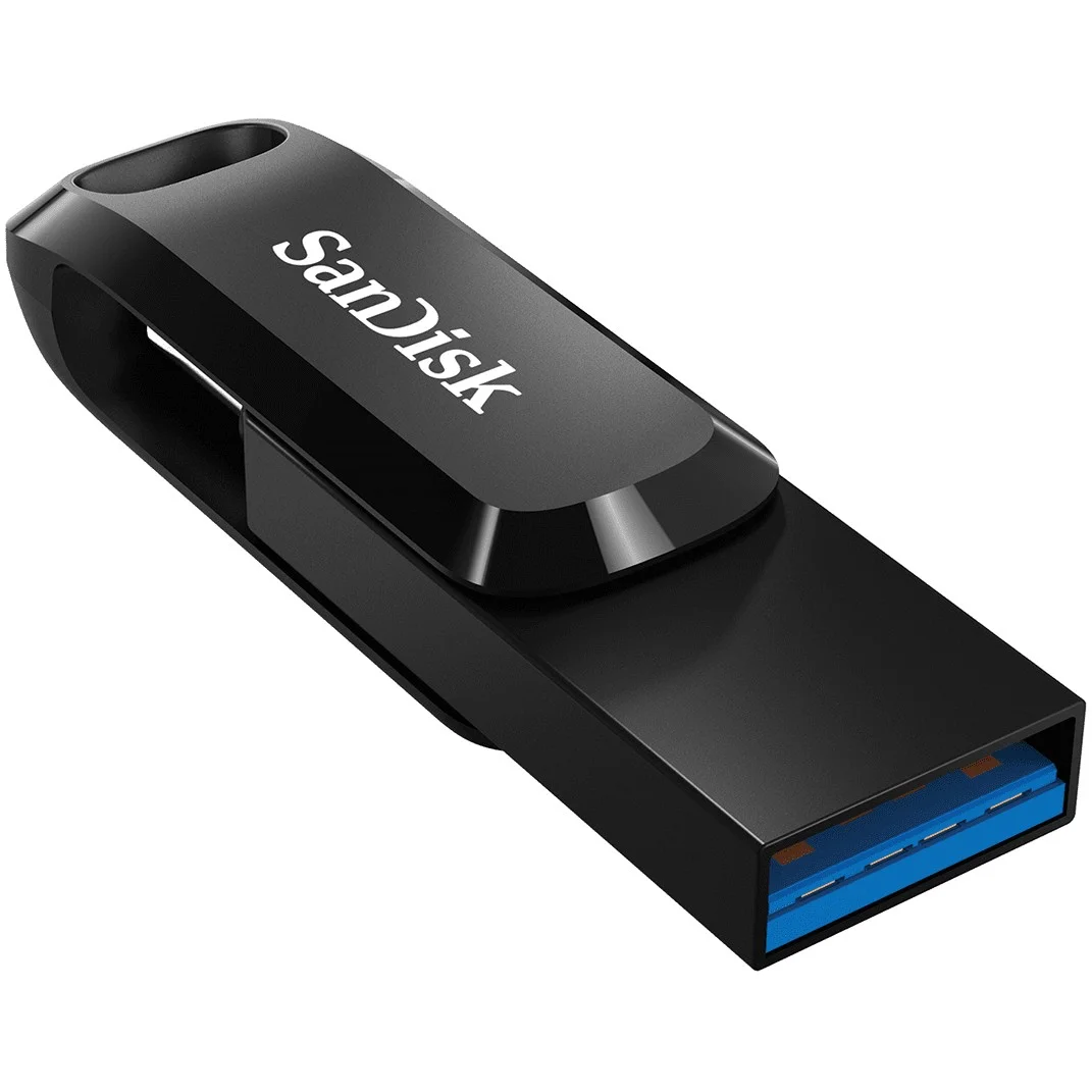 SanDisk stick 256gb usb 3 1 ultra dual drive go type c black Speichermedien