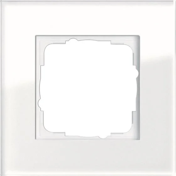 GIRA   Esprit   Rahmen 1 fach  Glas weiss  Smart Home