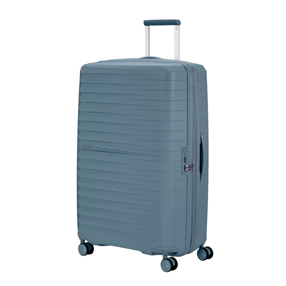 AMERICAN TOURISTER 4 Rollen Trolley Fastforward  78cm  steel blue Taschen & Rucksaecke