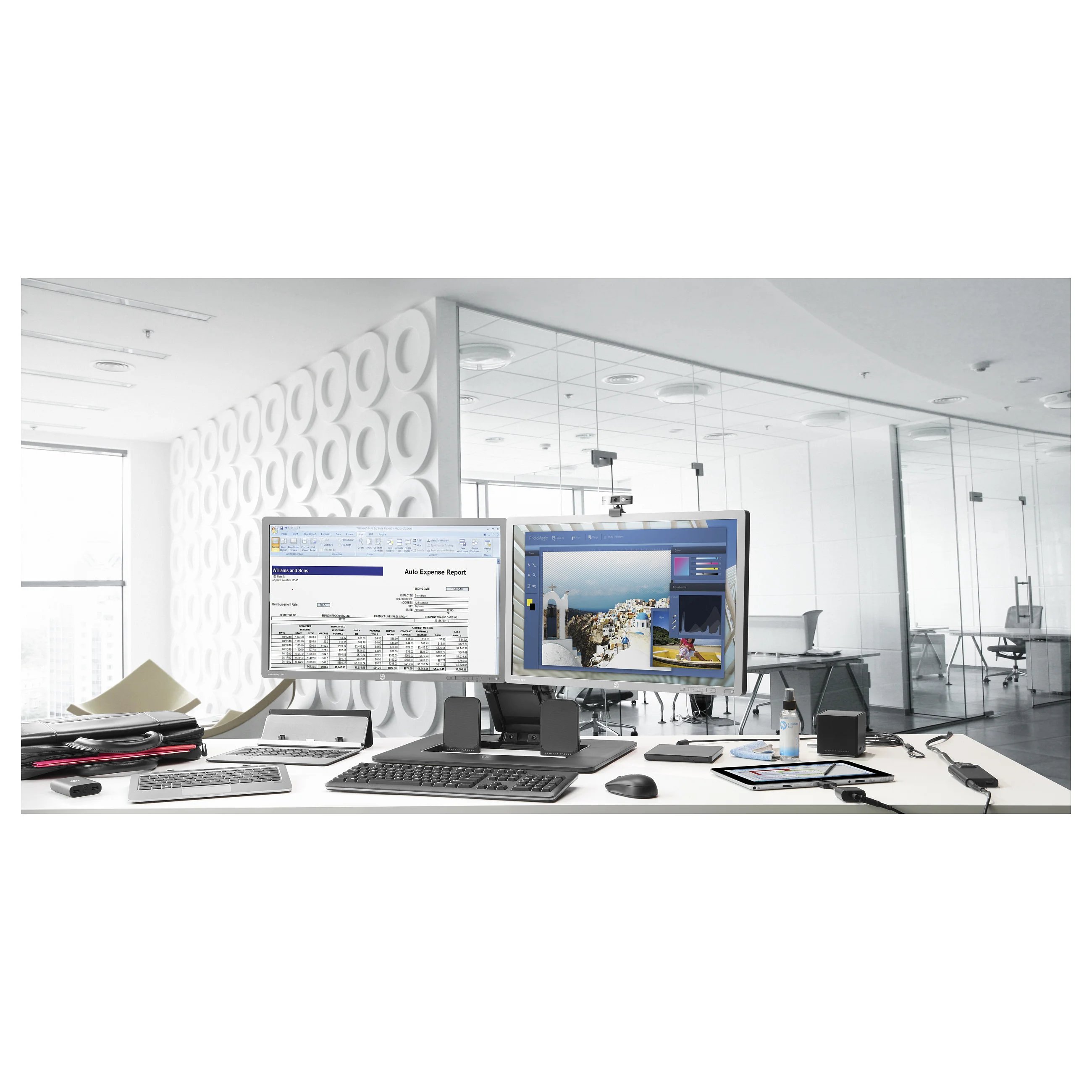 HP Externer DVD Brenner Slim USB black F2B56AA PC-Zubehoer