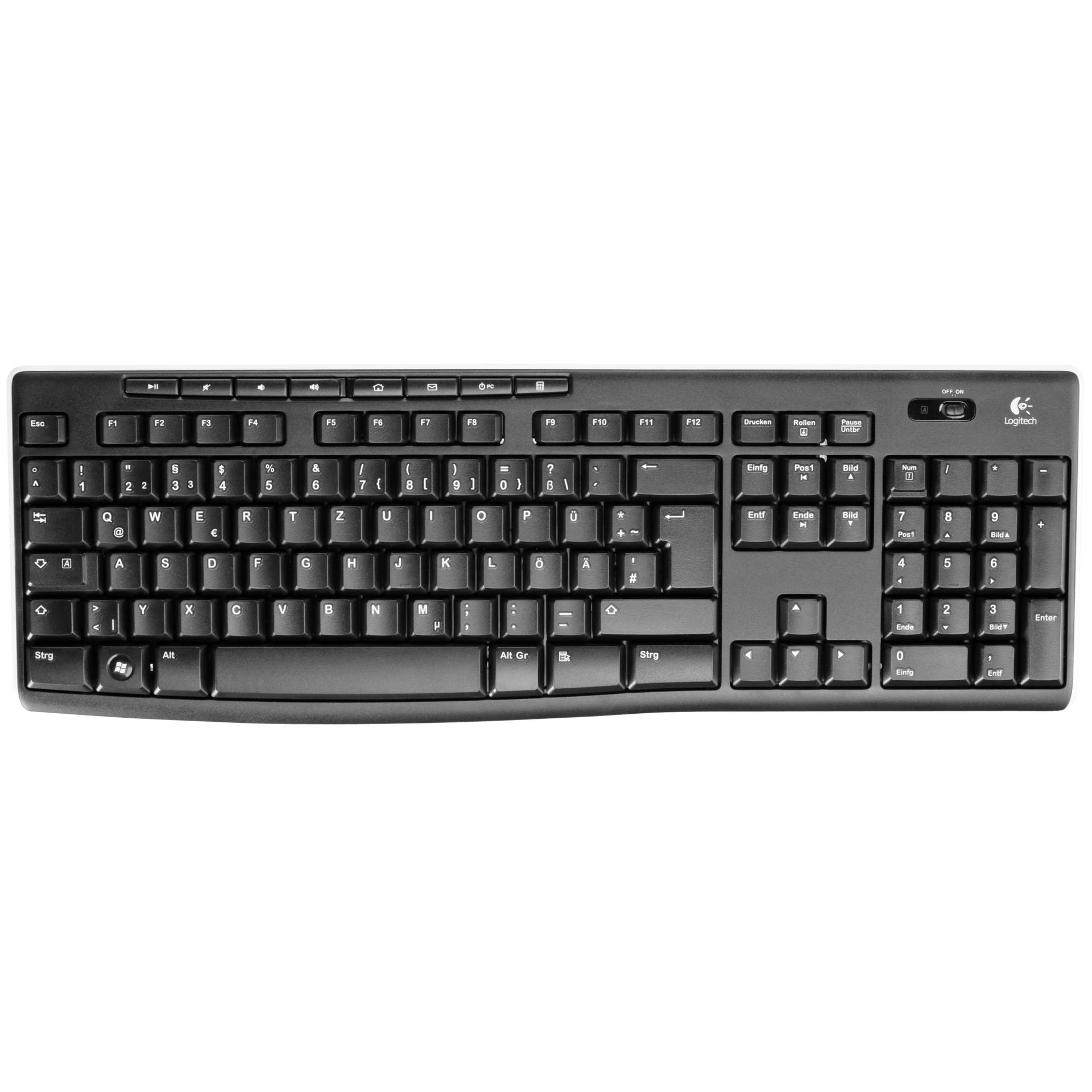 Logitech K270 wireless QWERTZ DE Tastaturen & Maeuse