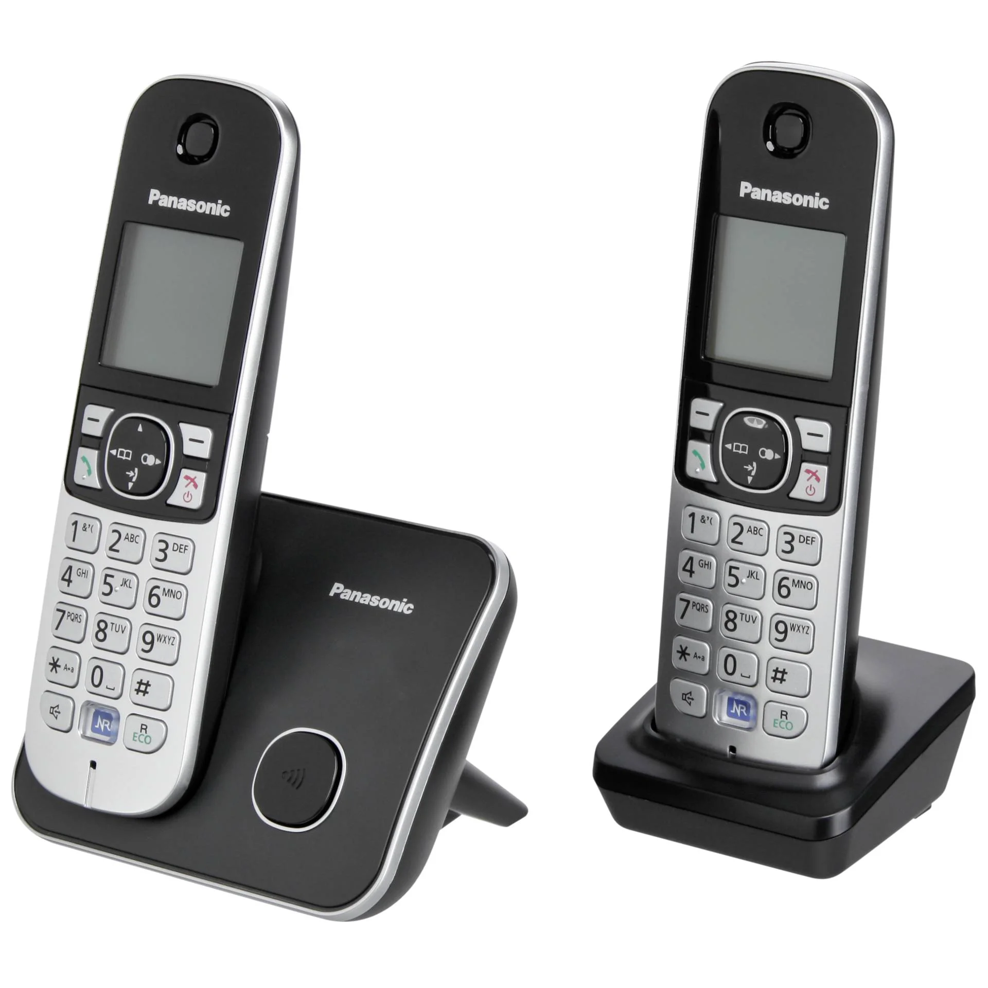 Panasonic KX TG6812GB schwarz Telefon