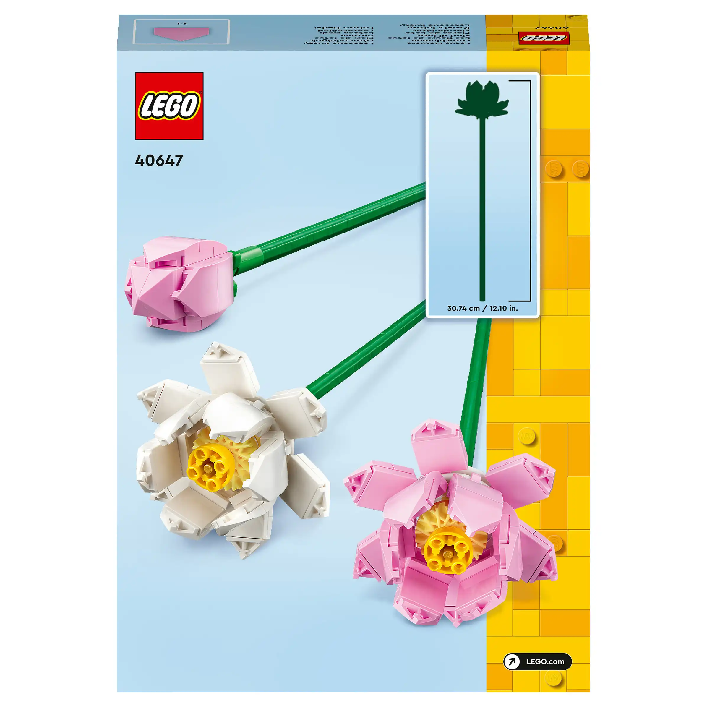 LEGO Botanical Collection Lotusblumen Spielwaren