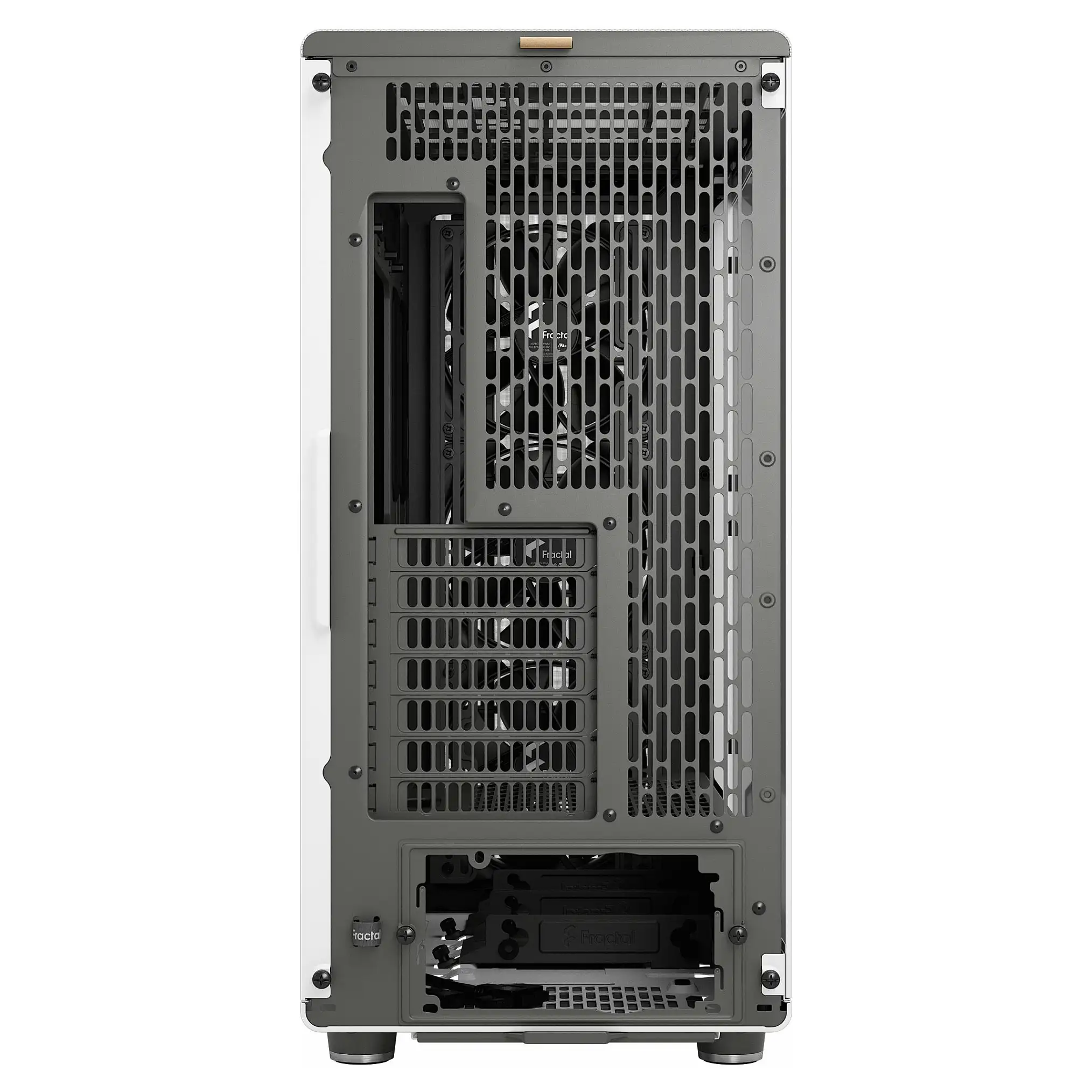 Fractal Design Midi North XL Chalk White TG Clear PC-Zubehoer